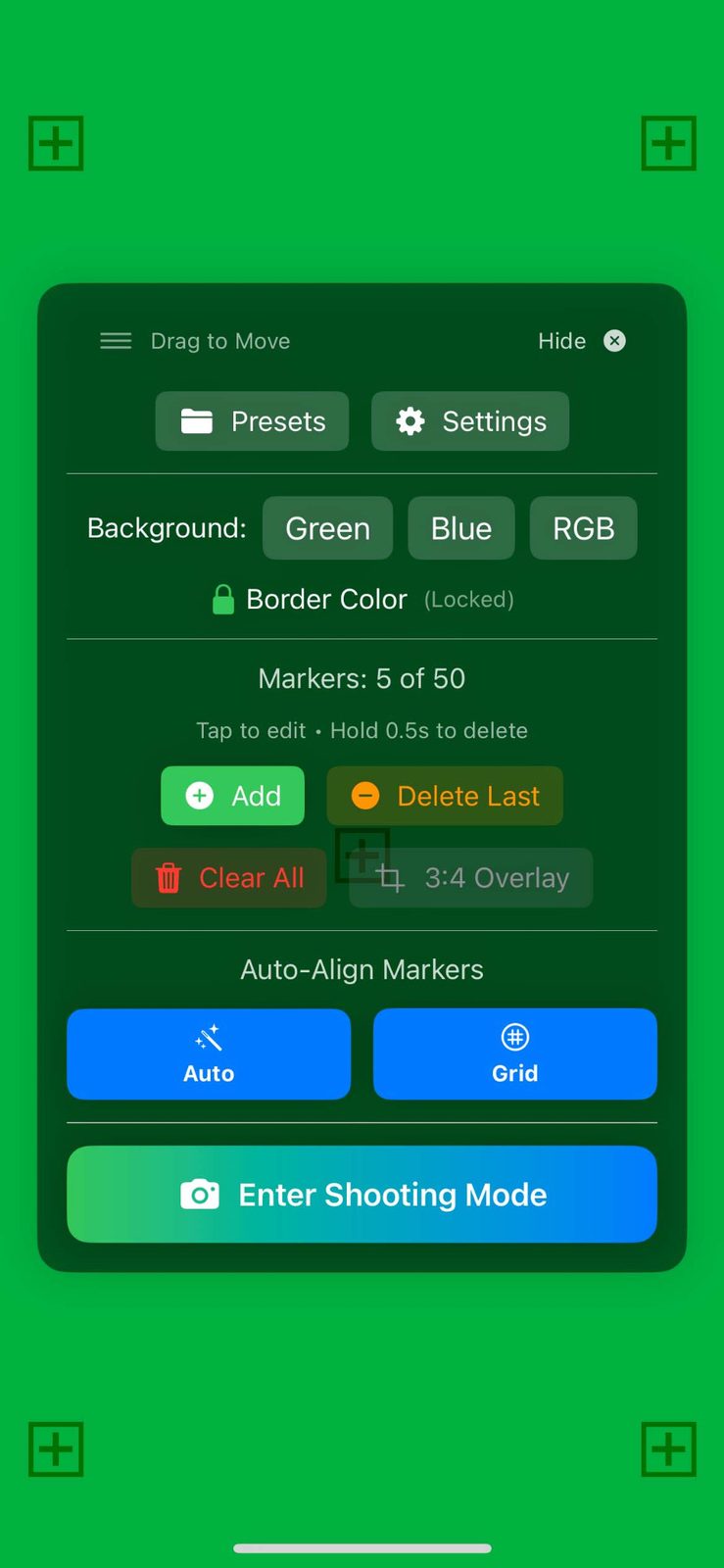 iPhone screenshots preview